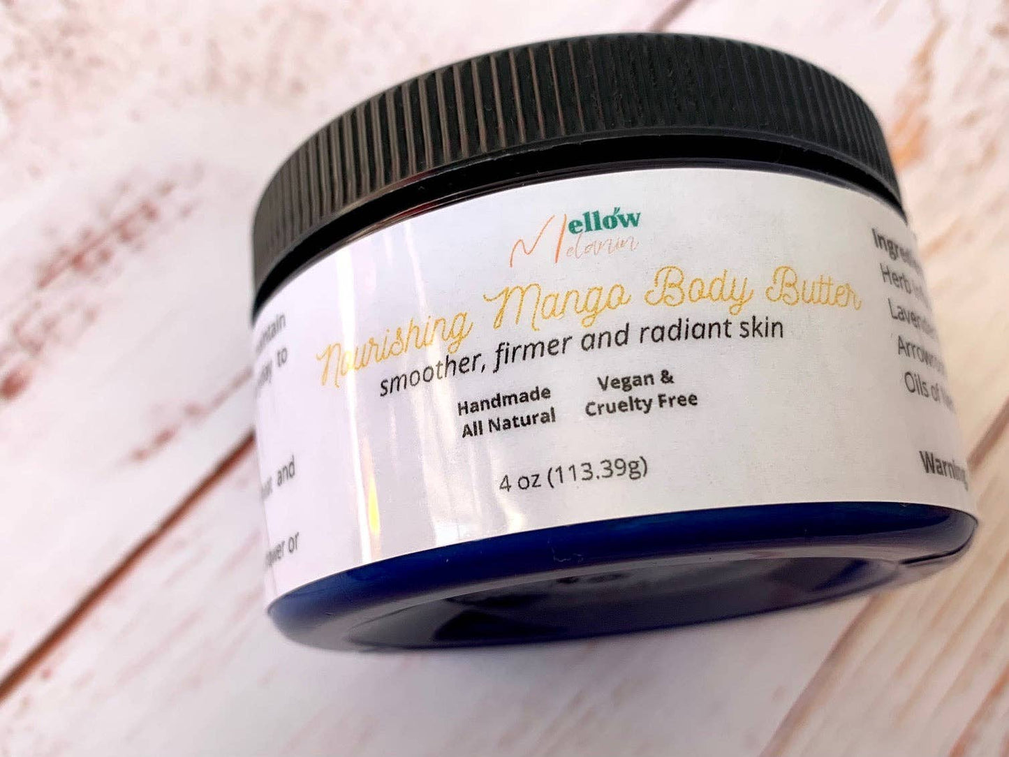 Mango Body Butter: 6 oz / Yes Label - IADORNME