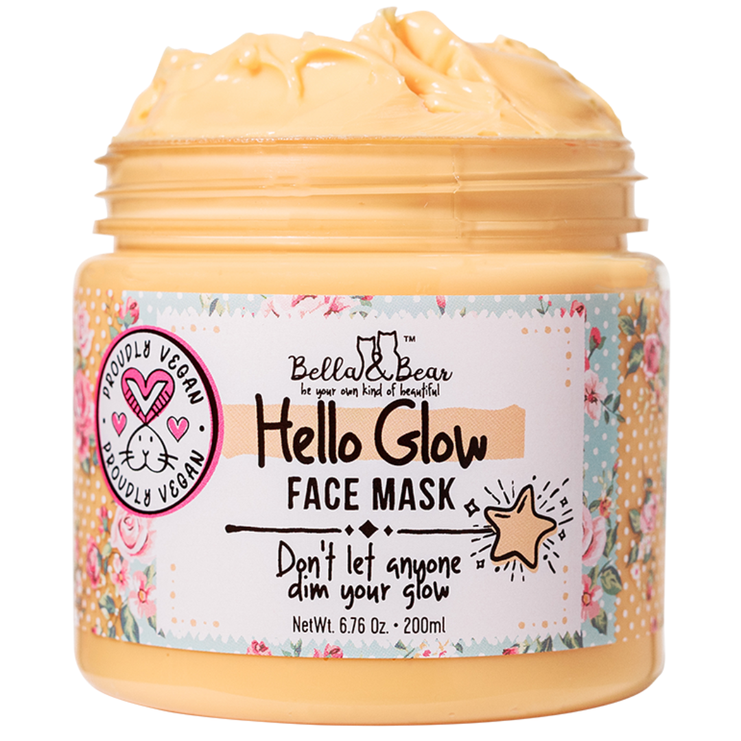 Hello Glow Face Mask for brightening & smoothing 6.7oz - IADORNME