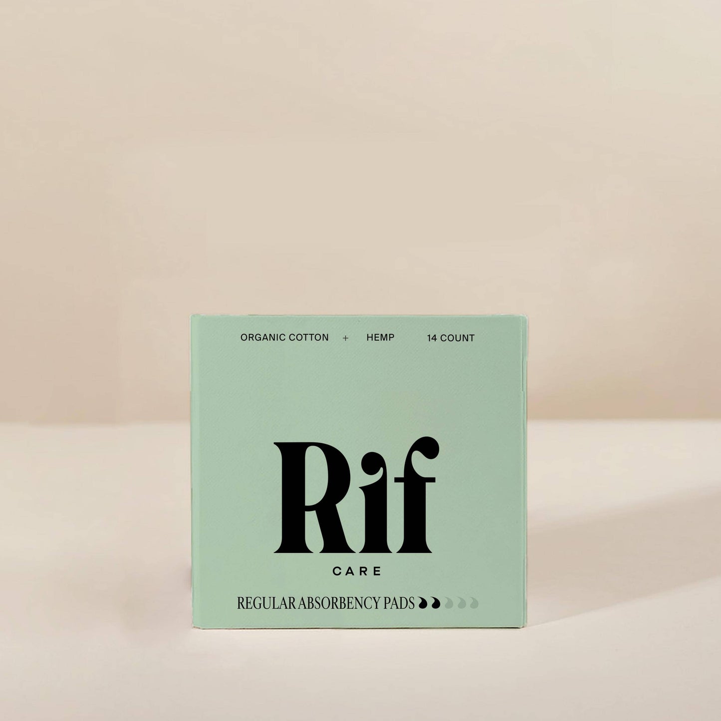 Rif Care Regular Hemp and Organic Cotton Biodegradable Pads