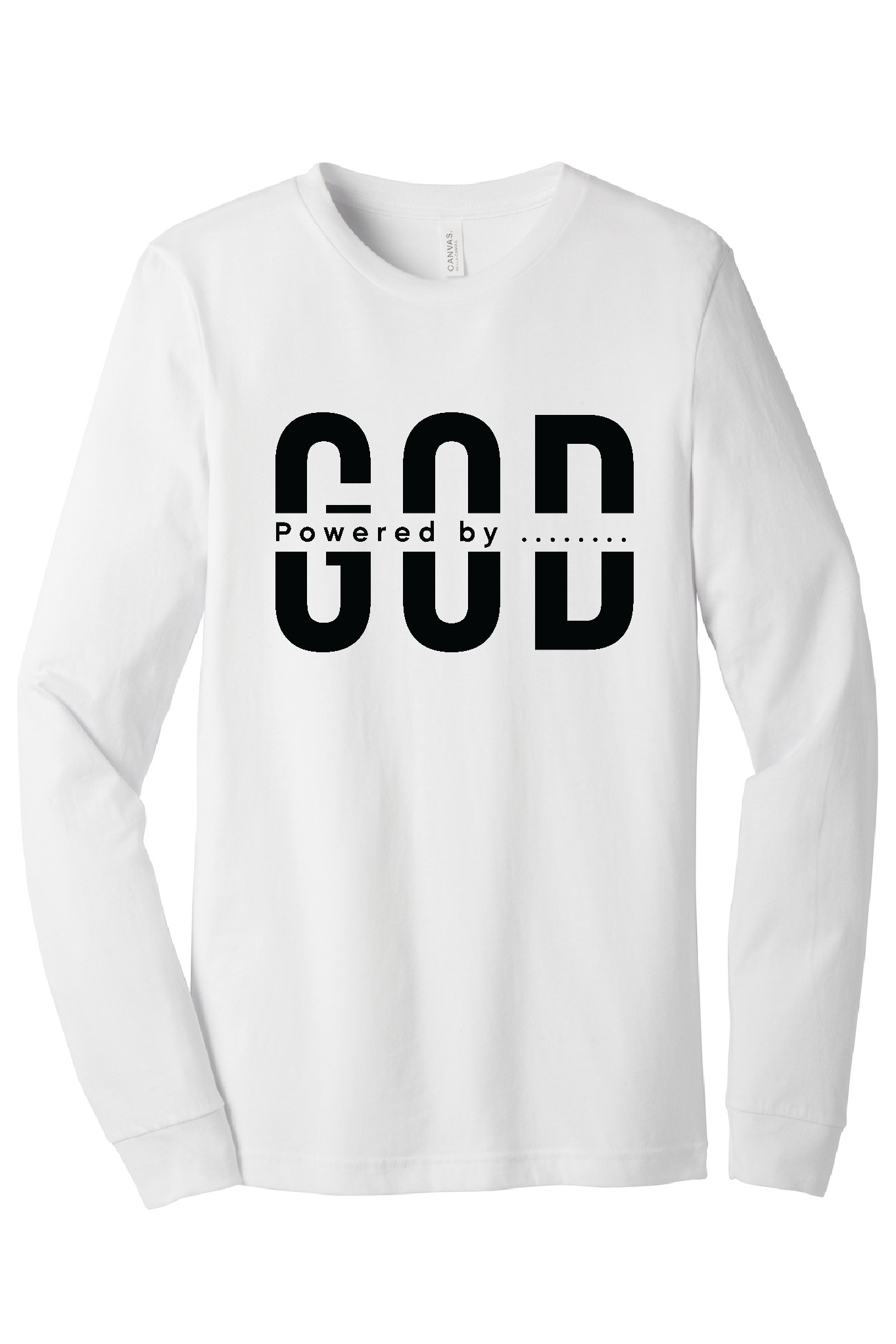 Powered by God Tee L/S