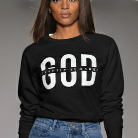 Powered by God Tee L/S