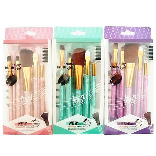 6pk 5 pieces Makeup Brush Set