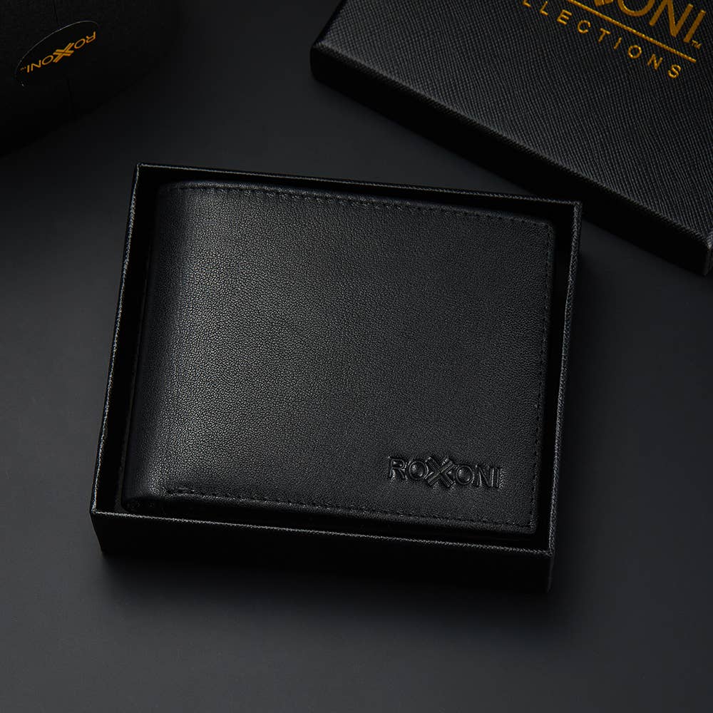 Roxoni Geniune Leather Wallet Gift Box