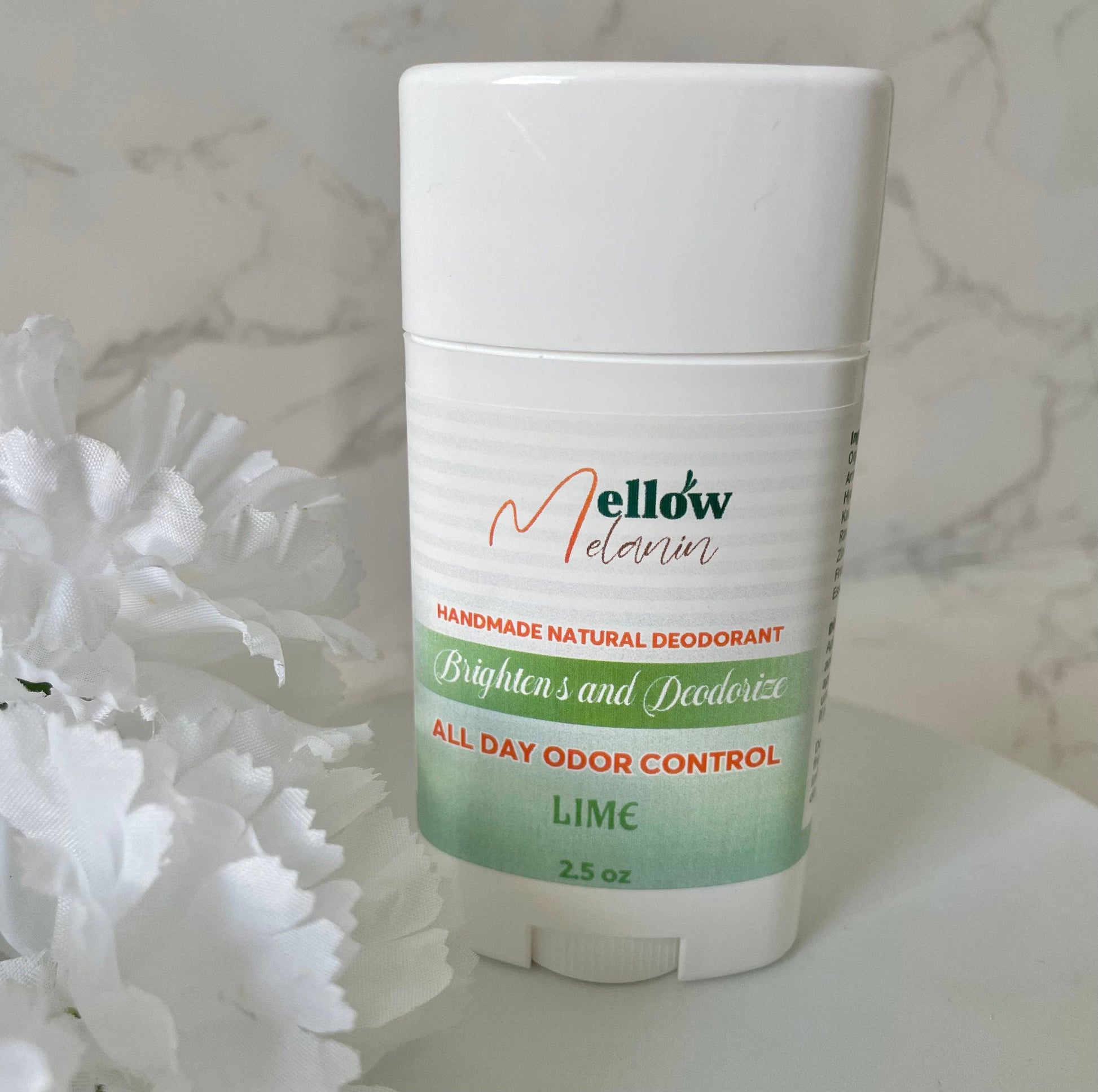 Natural Deodorant: Yes Label / Lime / 2.5 oz - IADORNME