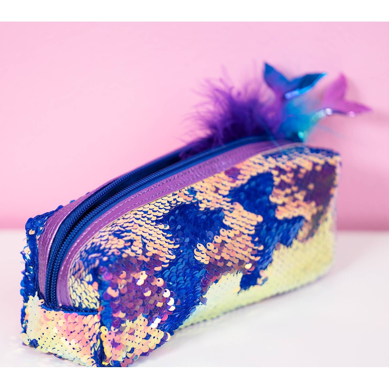 Sequin Pencil Pouch