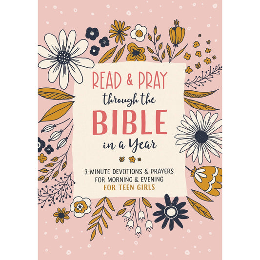 Read Pray Bible Year teen girl